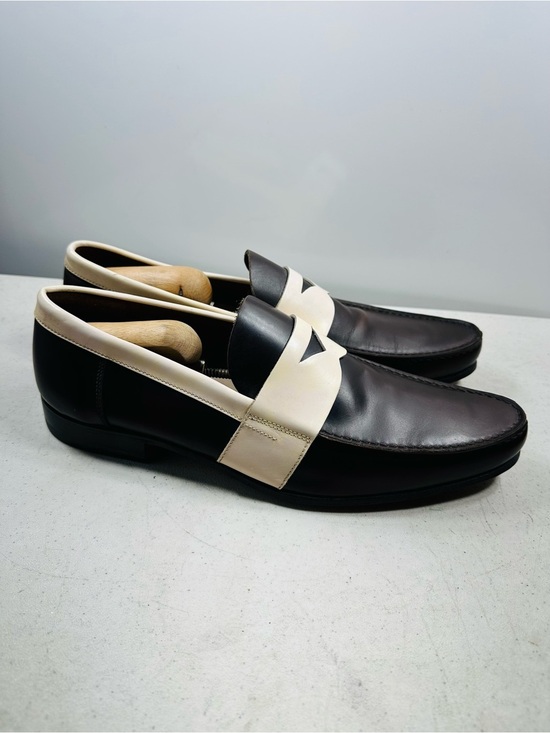 Vintage Prada Spring 2001 Brown Loafers Size 10 main image 4